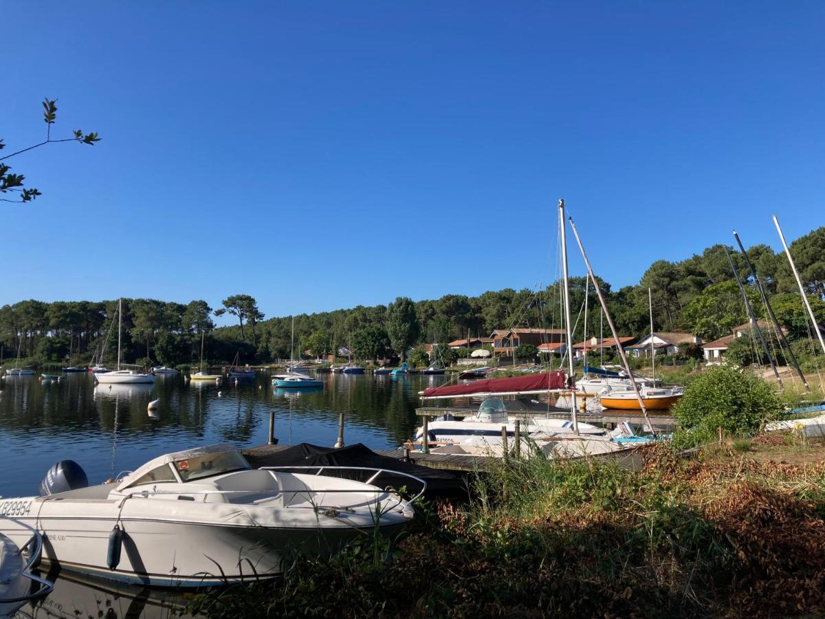 Les Ptits Nids Du Lac Lacanau Exteriör bild